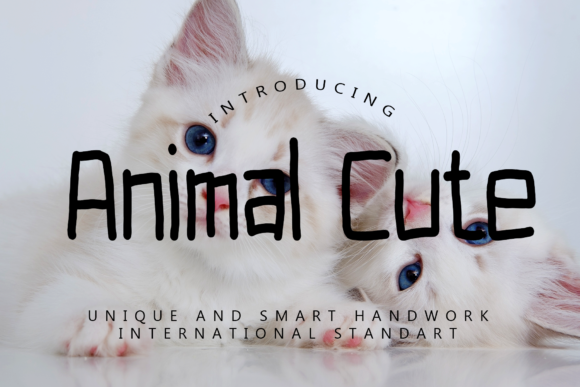 Animal Cute: A Friendly Handwritten Font for Branding