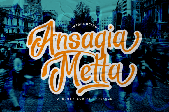 Ansagia Metta: A Handwritten Font for Modern Branding