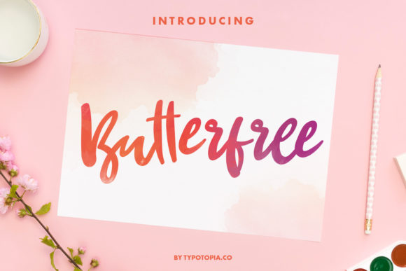 Butterfree: A Sweet Handwritten Typeface for Editorial Design