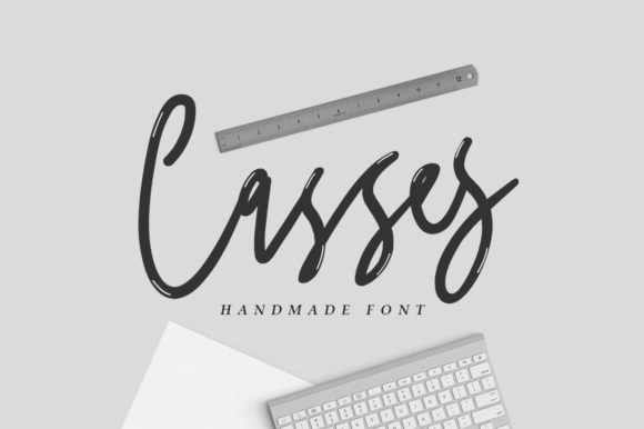 Casses Font Review: A Handwritten Typeface for Modern Brands