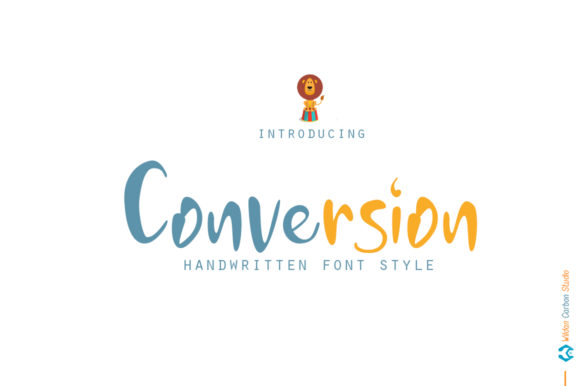 Conversion: A Handwritten Typeface for Digital Branding