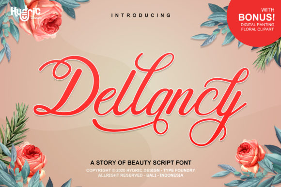 Dellancy: A Handwritten Typeface for Modern Web Design