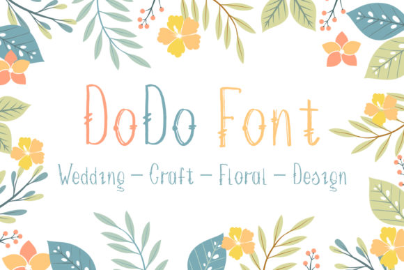 DoDo Font Review: A Delicate Script for Modern Branding