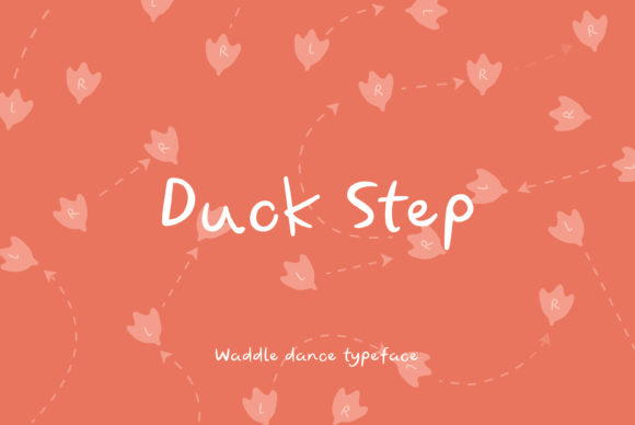 Duck Step Font Review: A Playful Typeface for Campaigns