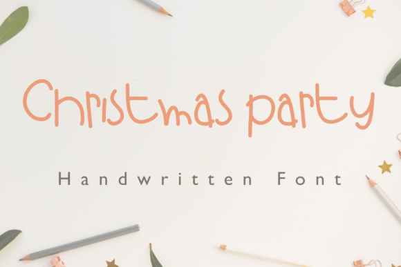 Elevate Holiday Campaigns with the Christmas Party Typeface
