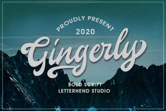 Gingerly: A Charming Script Font for Elegant Branding