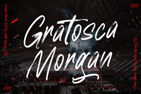 Gratosca Morgan Font Review: A Brush Script for Branding