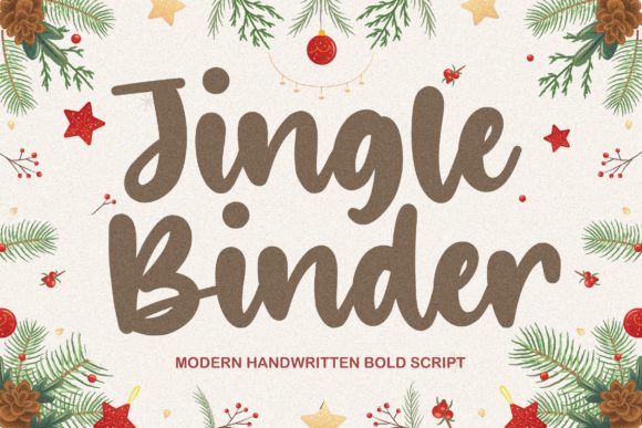 Jingle Binder: A Timeless Script Font for Editorial Design