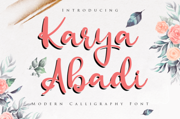Karya Abadi Font Review: Elevating Campaign Visuals