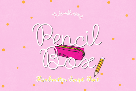 Pencil Box: A Handwritten Font for Modern Web Design