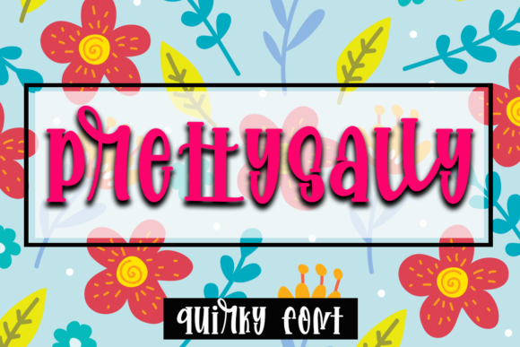 Prettysally: A Whimsical Handwritten Font for Web Design
