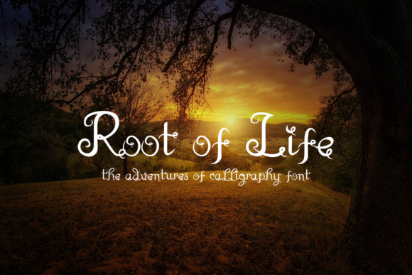 Root of Life: A Handwritten Typeface for Digital Branding