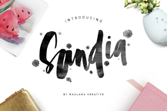 Sandia Font: A Handwritten Typeface for Modern Web Design