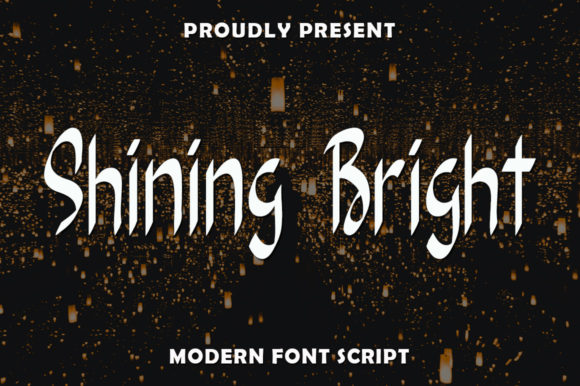 Shining Bright: The Perfect Handwritten Font for Crafters
