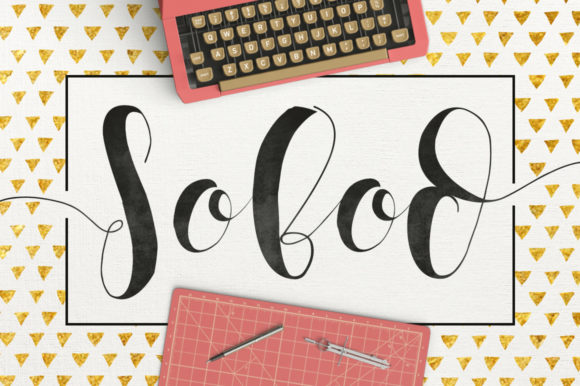 Sobod: A Handwritten Typeface for Editorial Warmth