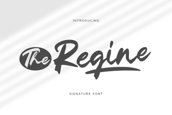 The Regine Font: Elevating Small Business Branding