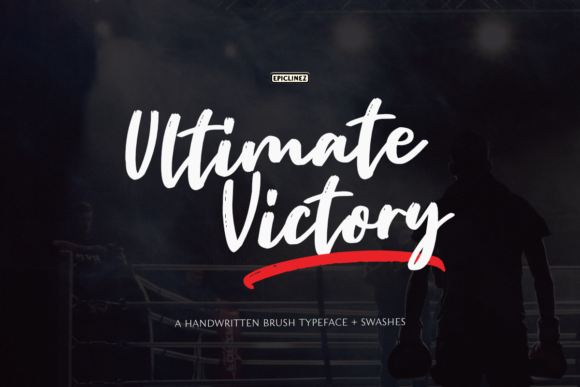 Ultimate Victory: The Handwritten Font for Bold Branding