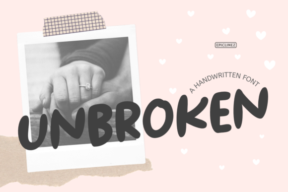 Unbroken: A Handwritten Font for Authentic Branding