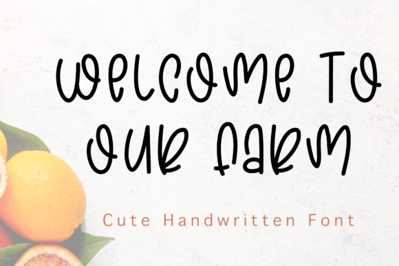 Welcome to Our Farm Font Review for Web Designers